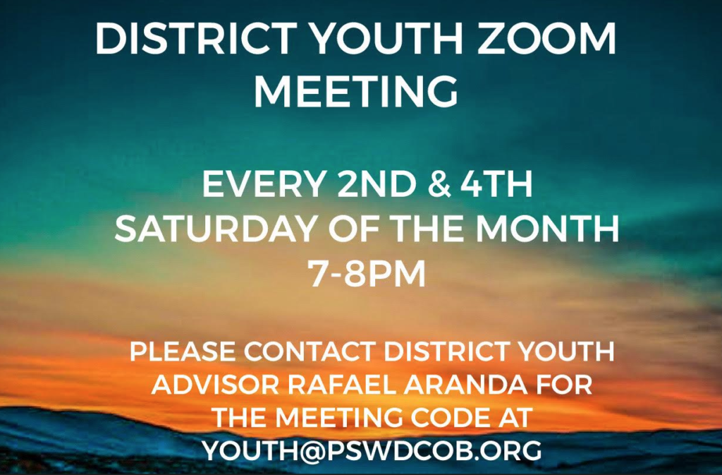Youth Zoom Meeting